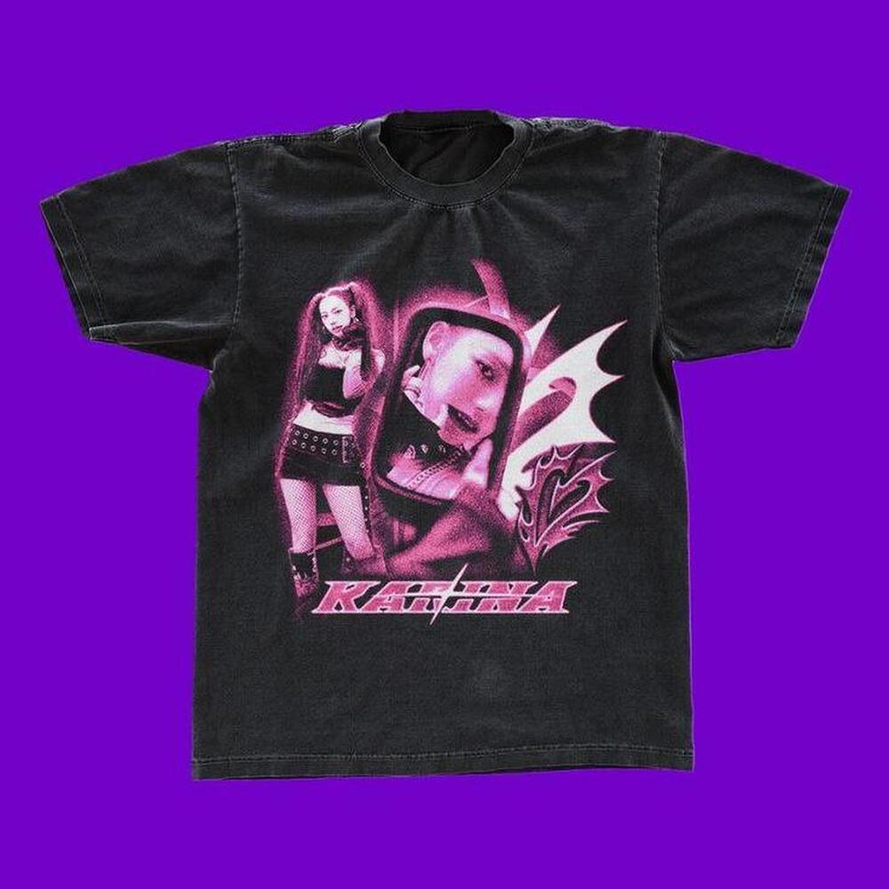 Black And Katina Tee Size L